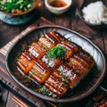 Image of Chinese food that Braised Pork Belly or Dongpo Rou