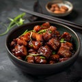 Image of Chinese food that Braised Pork Belly or Dongpo Rou