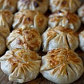 Image of Chinese food that Dumplings or Jiaozi