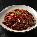 Image of Chinese food that Hunan Beef