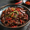 Image of Chinese food that Hunan Beef