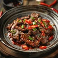 Image of Chinese food that Hunan Beef