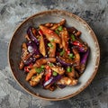 Image of Chinese food that ma po eggplant