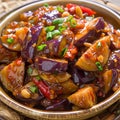 Image of Chinese food that ma po eggplant