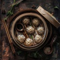 Image of Chinese food that Xiao Long Bao Royalty Free Stock Photo