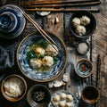 Image of Chinese food that Xiao Long Bao Royalty Free Stock Photo