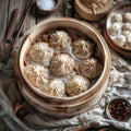 Image of Chinese food that Xiao Long Bao Royalty Free Stock Photo