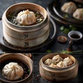 Image of Chinese food that Xiao Long Bao Royalty Free Stock Photo