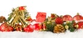 Image of Christmas decorations closeup Royalty Free Stock Photo