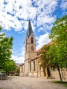 chuch holy cross at Rottweil Germany Royalty Free Stock Photo