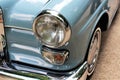 An image of a classic car, vintage, headlight Royalty Free Stock Photo