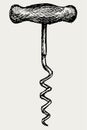 Image of classic corkscrew