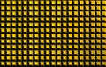 Image of classic golden squares decoration over black background