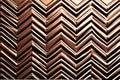this is an image of a close up of a chevroned pattern Royalty Free Stock Photo