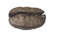 Image of coffee-bean on the white background isolated Royalty Free Stock Photo