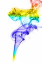 Image colored smoke