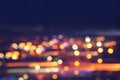 image of colorful blurred defocused bokeh Lights. motion and nightlife concept Royalty Free Stock Photo