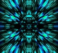 BLUE AND TURQUOISE COLOUR BURST Royalty Free Stock Photo