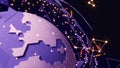 Image communication network world image hologram,network image computer science,system connection scientific,orbital network,3d