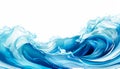 Riding the Tides Dynamic Water Wave Illustrations Surfing Waves and Oceanic Patterns