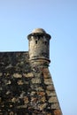 Colonial Fortress Round Stone Turret