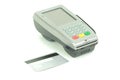 Credit cards reader Royalty Free Stock Photo