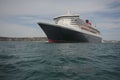 A Cunard vessel Anchored up due to coronivirus