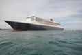 A Cunard vessel Anchored up due to coronivirus