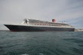 A Cunard vessel Anchored up due to coronivirus