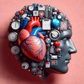 image of the current state of the human heart, mind and soul to combat the woes of the world.