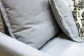 Cushion on sofa, Living Room Detail Royalty Free Stock Photo