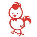 Image of a cute chicken