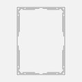 Image, dark icon decorative ornamental frame