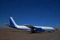 Decommisioned Boeing 707 on open air display at the South African Air Force Museum Royalty Free Stock Photo