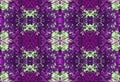 GEOMETRIC DETAIL PATTERN IN PURPLE AND WHITE