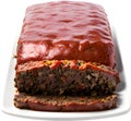 Image of Delicious-looking Meatloaf. AI-Generated. Royalty Free Stock Photo