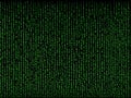 Digital Numeric Matrix with Cascading Numbers for Futuristic Website Background