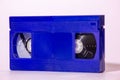 image depicting a now old VHS cassette then replaced with DVD