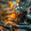 Advanced Robotic Virus Simulation