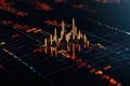 Trading System Analysis: Candlestick Patterns on Stock Market Trading Screen