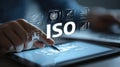 ISO Certification Streamlining Business Processes for Efficiency and Compliance Royalty Free Stock Photo