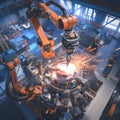 Industrial Robotics Assembly Line