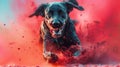 Tech-Savvy Super Dog: A Futuristic AI-Generated Canine Companion