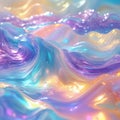 Abstract cosmic waves Royalty Free Stock Photo