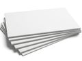 Stack of clean, white printer paper ready for use Royalty Free Stock Photo