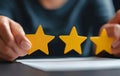 Evaluating Customer Feedback with Yellow Stars
