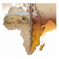 Water Scarcity and Conflict - Image of a Region Affected by Water Scarcity-Related Conflict