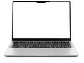 Modern laptop with blank screen Royalty Free Stock Photo