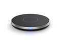 Modern wireless charging pad Royalty Free Stock Photo