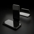 Modern wireless charging station Royalty Free Stock Photo